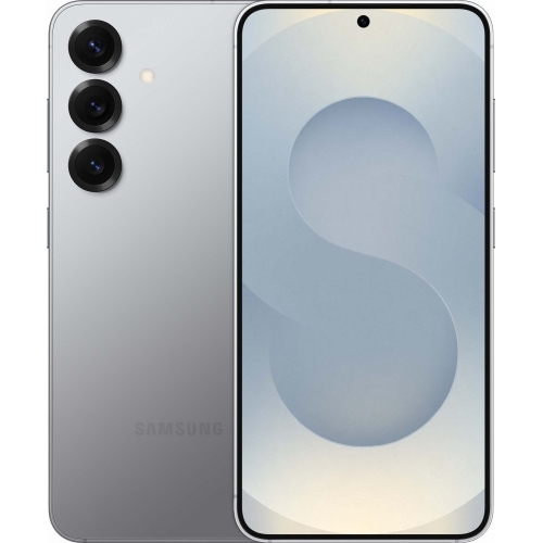 Telefon Mobil Samsung Galaxy S25, Dual SIM, 128 GB, 12 GB RAM, 5G, Silver Shadow