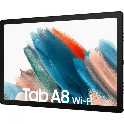 Tableta Samsung Galaxy Tab A8, Cortex A75-A55, 10.5 inch, 4GB RAM, 128GB flash, Wi-Fi, Bt, Android 11, Silver