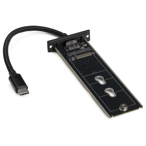 Rack SSD Startech SM21BMU31CI3, M.2 SATA, USB Tip C 3.1, Black