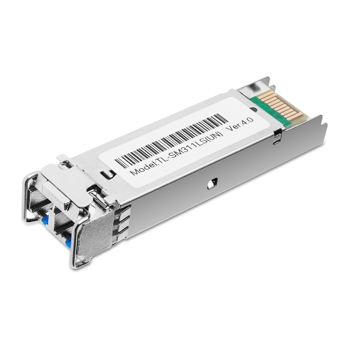 Transceiver TP-Link 1.25 Gb SFP SM311LS, 1310 nm, Single-Mode, 20 km, Duplex LC, 8 bucati