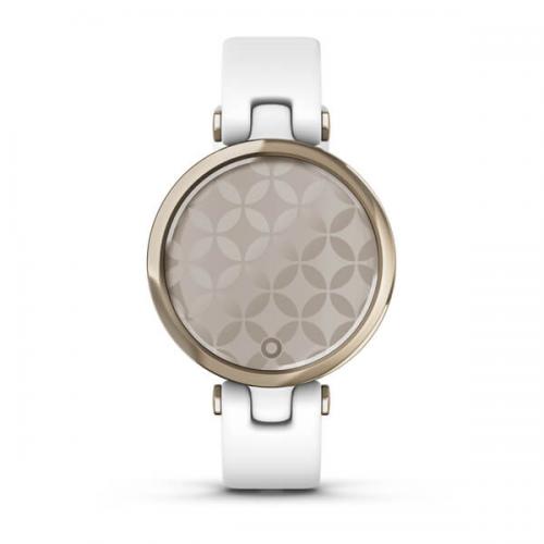 Ceas Smartwatch Garmin Lily, Cream Gold White