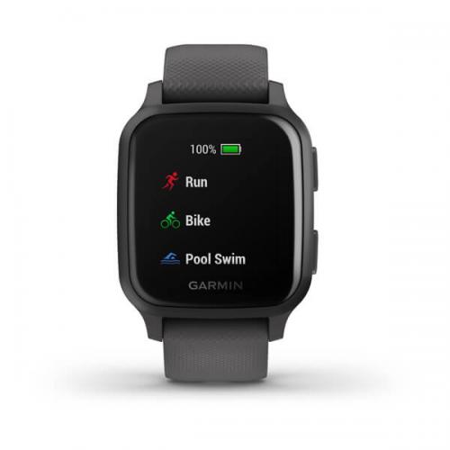 SmartWatch Garmin Venu Sq, 1.3inch, Curea Silicon, Grey