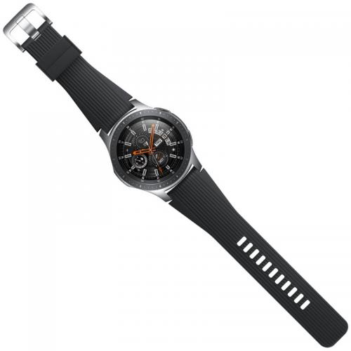 SmartWatch Samsung Galaxy Watch 2018, 1.3 inch, curea silicon, Black-Silver