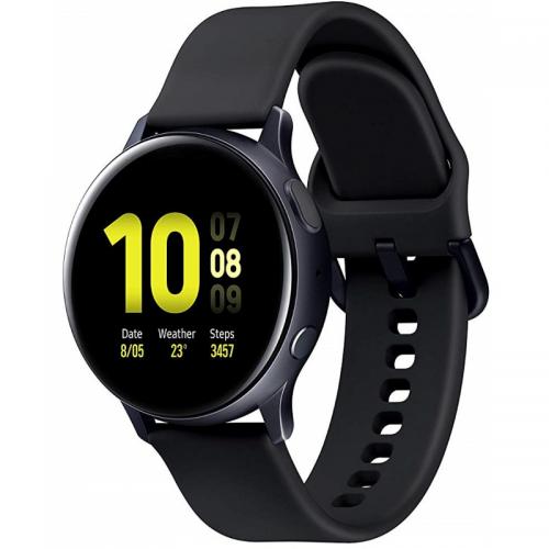 SmartWatch SamsungGalaxy Watch Active 2 (2019), 1.2 inch, curea silicon, Black