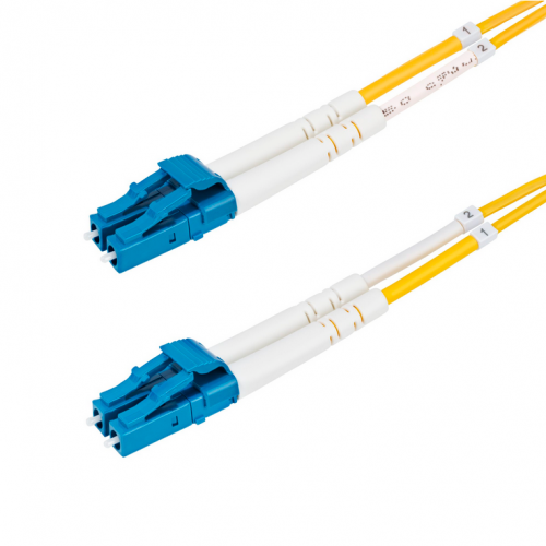 Patch Cord Fibra Optica Startech SMDOS2LCLC8M, Single-Mode, OS2, Duplex LC/UPC - Duplex LC/UPC, 8 m