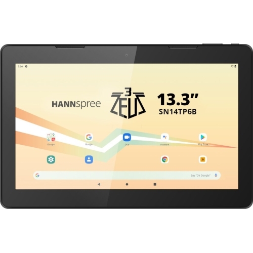 Tableta Hannspree Zeus 3 SN14TP6B, MediaTek MT8183 Quad Core, 13.3inch, 128GB, Wi-Fi, BT, Android 13, Black