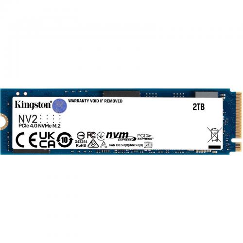 SSD Kingston NV2 SNV2S/2000G, 2TB, PCI Express 4.0 x4, M.2
