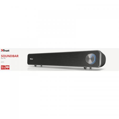 Soundbar Trust Arys, Black