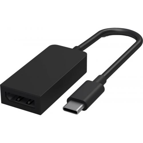 Adaptor Spacer SP-CM-DPF-01, Displayport - USB-C, Black