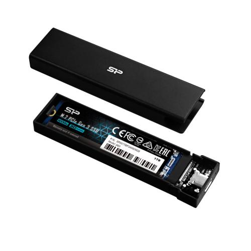 Rack SSD Silicon Power PD60, USB-C, Black