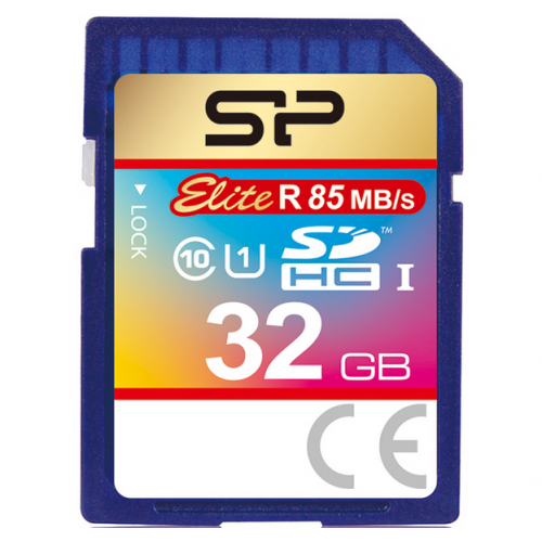 Memory Card SDHC Silicon Power Elite 32GB, Class 10, UHS-I U1