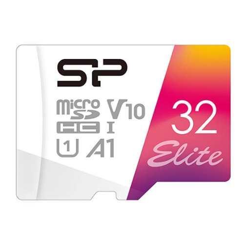 Memory Card microSDHC Silicon Power Elite 32GB, Class 10, UHS-I U1, V10, A1 + Adaptor SD