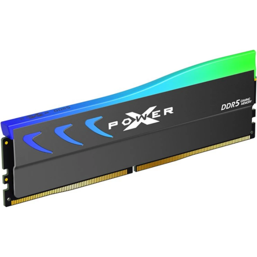 Kit Memorie Silicon Power XPOWER Storm RGB Gray Intel XMP 3.0/AMD EXPO, 32GB, DDR5-6400 MHz, CL 32, Dual Channel