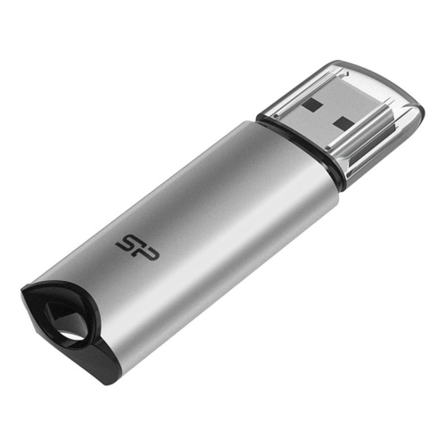 Stick memorie Silicon Power M02 128GB, USB-A 3.0, Silver, Bulk