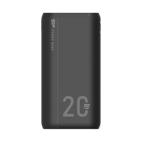 Baterie portabila Silicon Power QP15, 20000mAh, 2x USB, 1x USB-C, 1x microUSB, Black