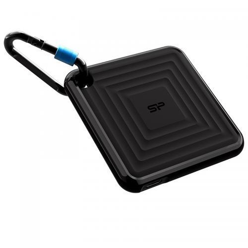 SSD Portabil Silicon Power PC60 256GB, USB 3.1, Black