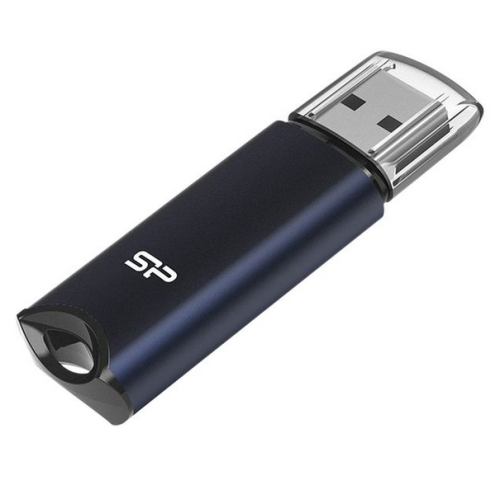 Stick memorie Silicon Power M02 256GB, USB-A 3.0, Blue, Bulk