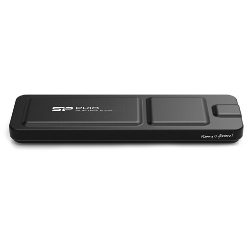 SSD portabil Silicon Power PX10, 512GB, USB-C, Black