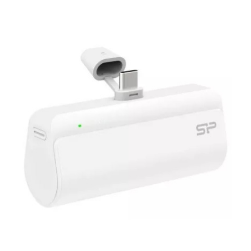 Baterie portabila Silicon Power QD50, 5000 mAh, 1 x USB-C, White