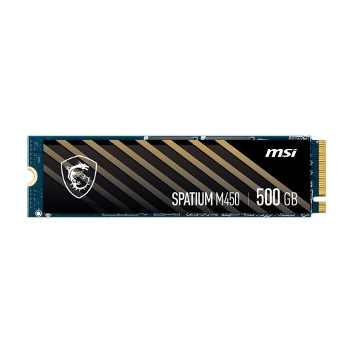 SSD MSI Spatium M450 500GB, PCI Express 4.0 x4, M.2