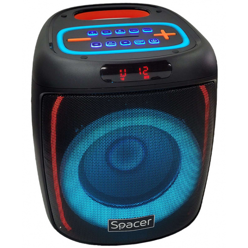 Boxa Portabila Spacer SPB-BEAR-BT, 40W, Black