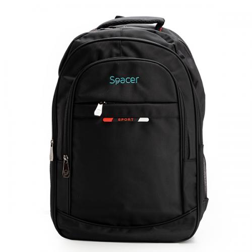 Rucsac Spacer Chicago pentru laptop de 17inch, Black