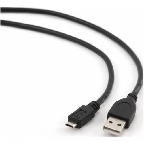 Cablu de date Spacer SPC-MUSB-05, USB 2.0 - micro USB, 0.5m, Black-Bulk