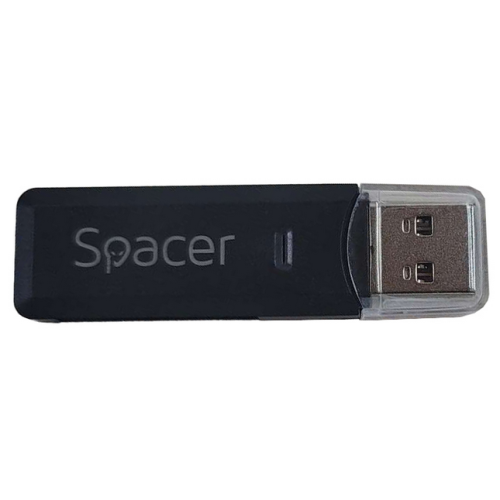 Card Reader Spacer SPCR-USB3-02, USB 3.0, Black