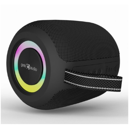 Boxa portabila Gembird SPK-BT-LED-05-BK, Black