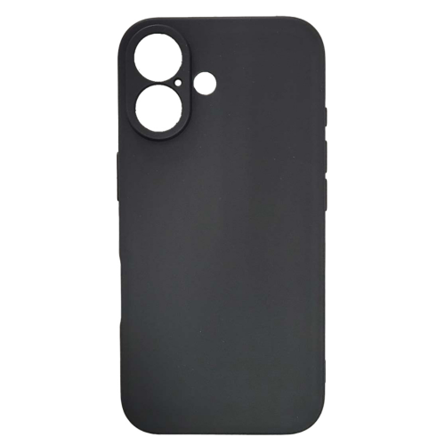 Protectie pentru spate Spacer SPPC-AP-IP16-TPU pentru Iphone 16, Black