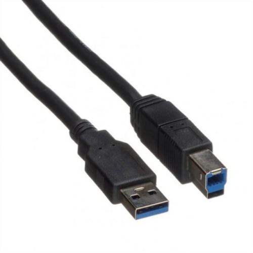 Cablu Spacer SPPR-USB3m-USBBm-1.8-BL, USB-A male - USB-B male, 1.8m, Black