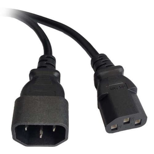 Cablu alimentare Spacer SPPW-C14-C13-10A-1.8, C14 - C13, 1.8 m, Black