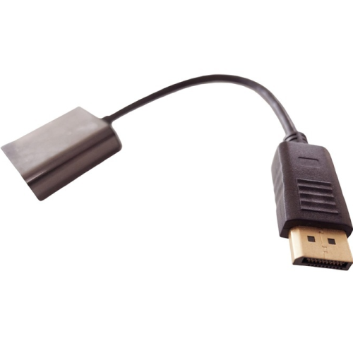 Adaptor video Spacer SPVC-DPm-HDMIf-0.1m, DisplayPort male - HDMI female, 0.1 m, Black