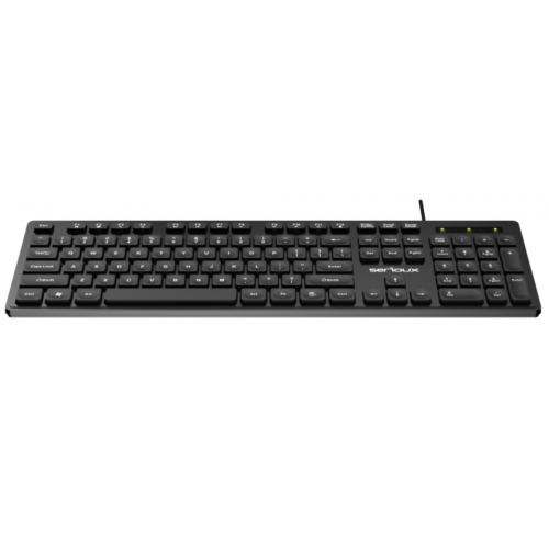 Tastatura Serioux SRXK-SKB704WD , USB-A, Black