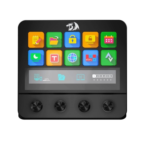 Stream Deck Redragon Ragnaros, USB-C, Black