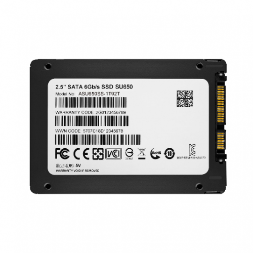 SSD ADATA SU650 256GB, SATA3, 2.5inch