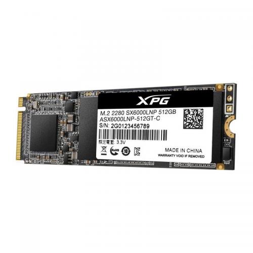 SSD ADATA SX6000 Lite, 512GB, PCI Express 3.0 x4, M.2