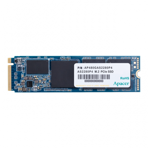 SSD Apacer AS2280P4 256GB, PCIe Gen3 x4, M.2