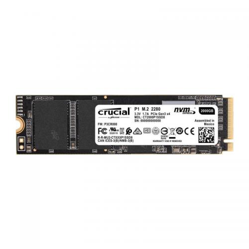 SSD Crucial P1 1TB, PCI Express 3.0 x4, M.2