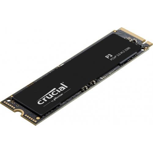 SSD Crucial P3 500GB, PCI Express 3.0 x4, M.2 2280