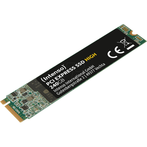 SSD Intenso High Performance 240GB, PCIe, M.2