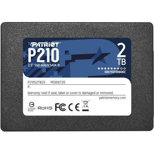 SSD Patriot P210 2TB, SATA, 2.5inch