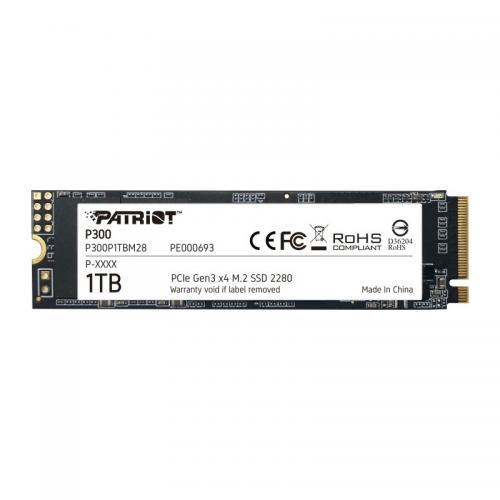 SSD Patriot P300, 1TB, NVMe, M.2