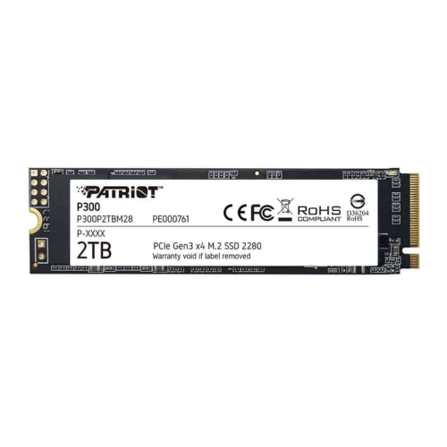 SSD Patriot P300, 2TB, PCI Express 3.0 x4, M.2
