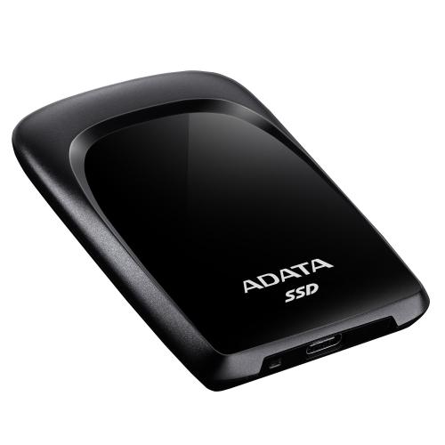 SSD portabil ADATA SC680, 240GB, USB 3.1 Tip C, Black