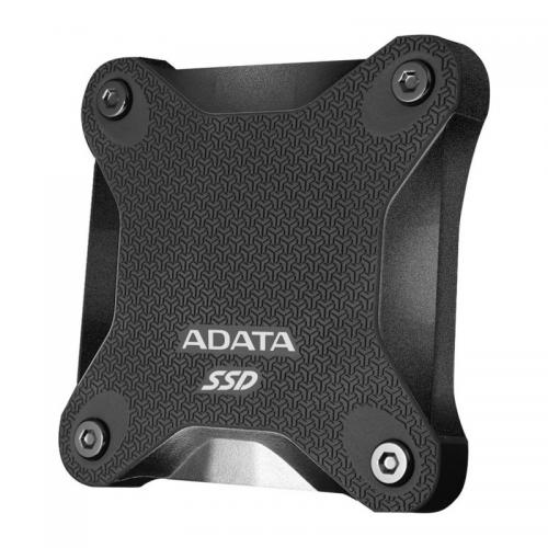 SSD portabil ADATA SD600Q, 240GB, USB 3.1, Black