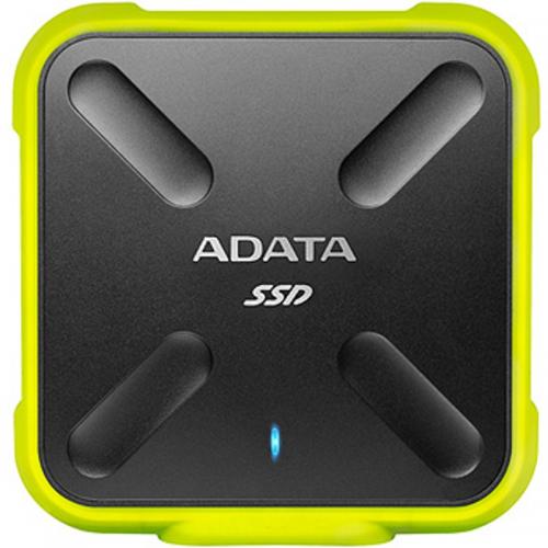 SSD Portabil ADATA SD700, 1TB, USB 3.1, Yellow