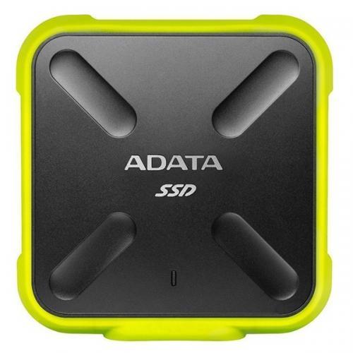 SSD Extern ADATA SD700, 512GB, Galben, USB 3.1