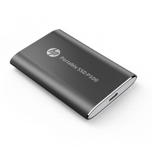 SSD portabil HP P500, 250GB, USB 3.1 tip C, Black