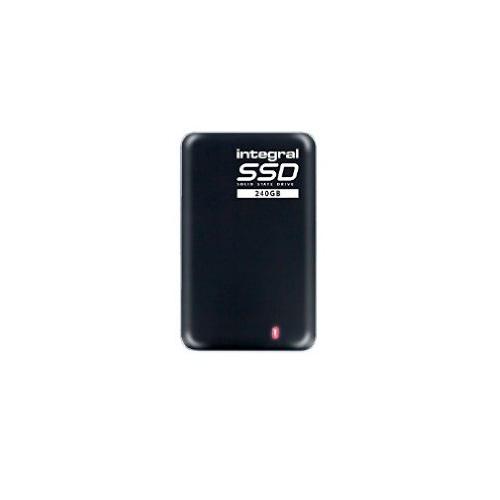 SSD Portabil Integral 240GB, USB3.0, Black
